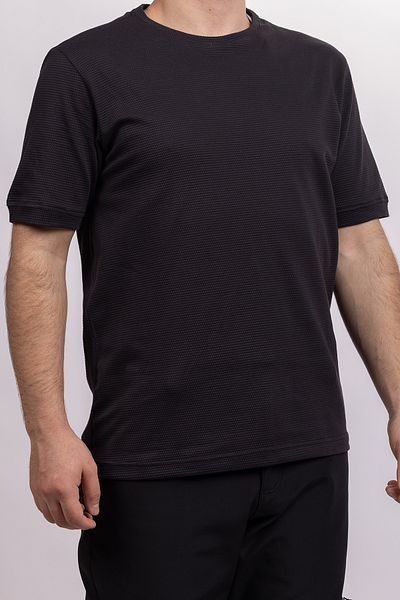 Huğlu Black Viscose T-Shirt