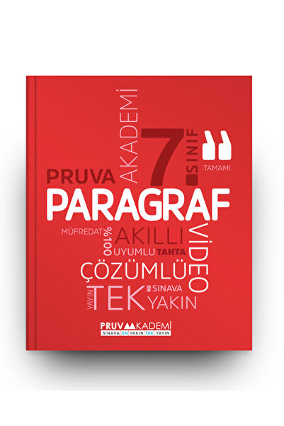 Pruva Akademi 2026 Pruva 7. Sınıf Paragraf Soru Bankası