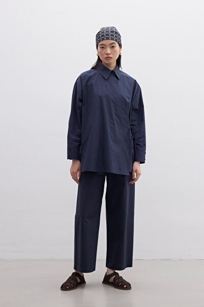 Manuka Prémiová dvouřadá košile – tmavě modrá