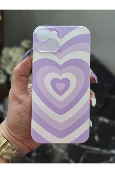 SUPER FRAME Iphone 15 Uyumlu Baskılı Şeffaf Telefon Kılıfı