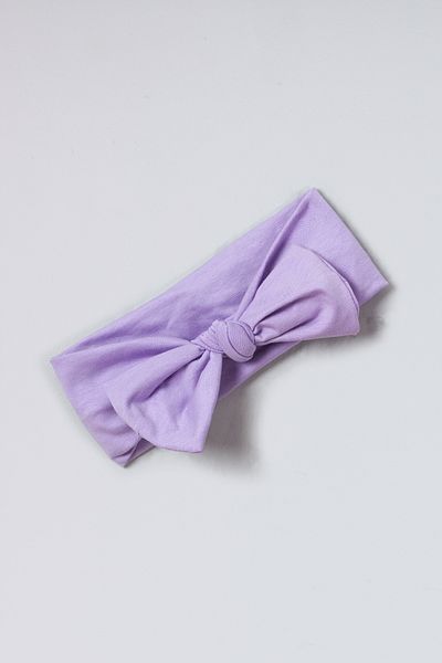 ADABEBEK Premium Colorful Jersey Tied Baby Girl Elastic Baby Girl Bandana