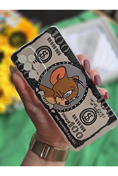 SUPER FRAME Samsung Galaxy A23 Uyumlu Baskılı Şeffaf Telefon Kılıfı