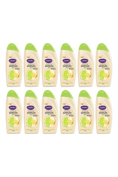 Duru Lemon and Collagen Oil Marble Hair Shampoo - 12x500 ml