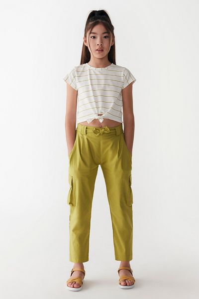 nk kids 56329 GIRL GREEN MARIGOLD PANT