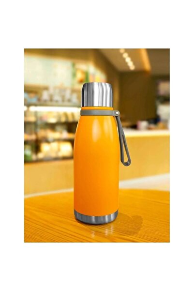 NATURAWİN Kişiye Özel Paslanmaz Çelik Çift Duvar Termos Matara 600 Ml