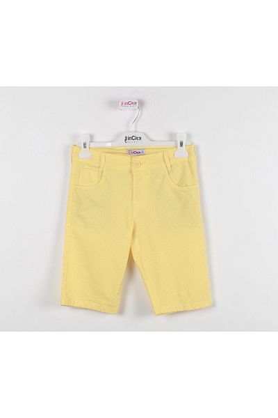 incity Boy's Straight Cut Diamond Shorts