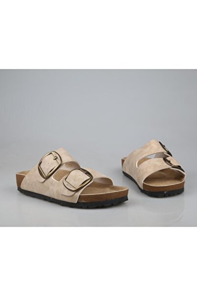 Pierre Cardin Orthopedic Cream Women's Slippers - Pc-6958