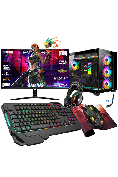 Zeiron Proxima X4 i5 10400F 16GB DDR4 1TB NVMe M.2 SSD GTX1660 Super 24" 180H...