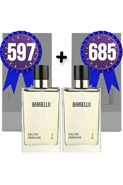 Bargello Parfüm 597 Erkek Woody 50 ML + 685 Erkek Fresh 50 ML EDP