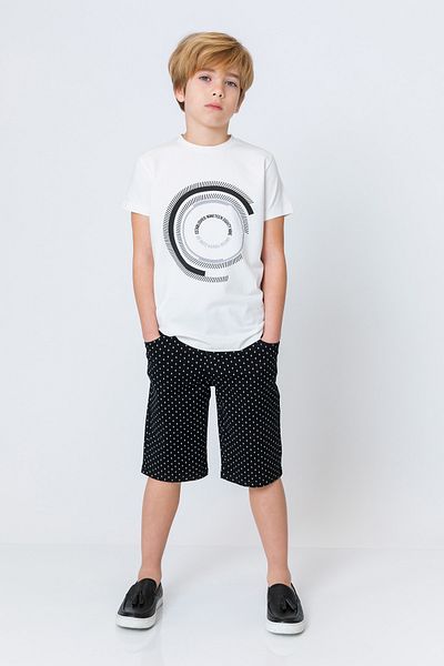 incity Boy's Straight Cut Diamond Shorts