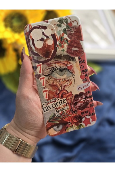 SUPER FRAME حافظة هاتف شفافة مطبوعة متوافقة مع هاتف Xiaomi Mi 11 Lite