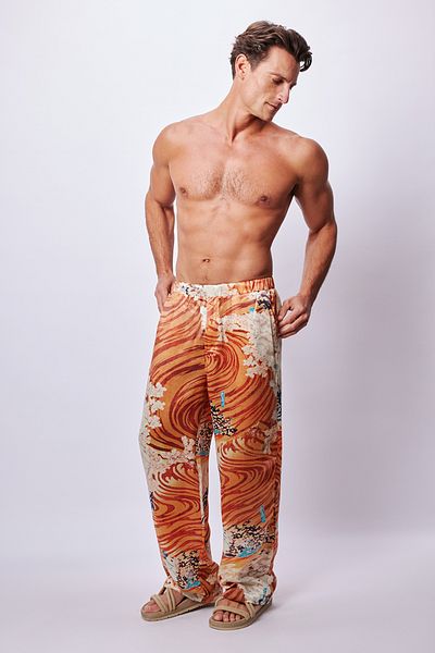 Dear Deer Okinami Orange Pants