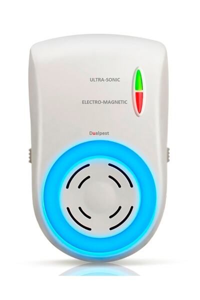 DUALPEST An-A833 Ultrasonik Fare, Haşere, Sinek, Böcek Kovucu - Avrupa'nın En...