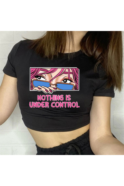 Toum DamlaHobi Nimic este sub control Crop negru