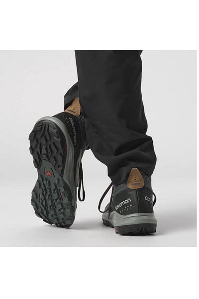 Salomon Pánské boty OUTpulse Mid GTX – Urban Chic/Shadow/Rawhide-3134
