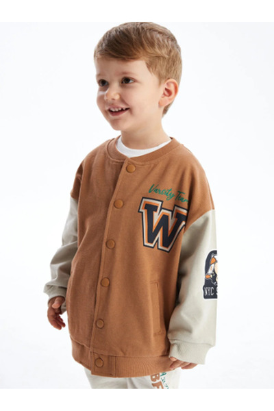 LC Waikiki Jachetă LCW baby cu imprimeu pentru copii