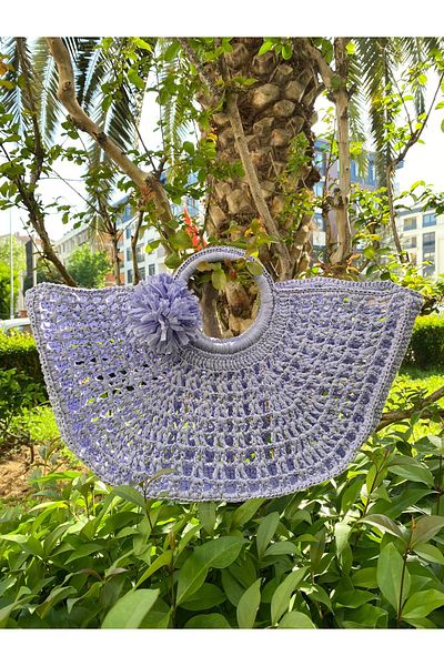 Artİzel Cleopatra Raffia - Rope Handmade Bag