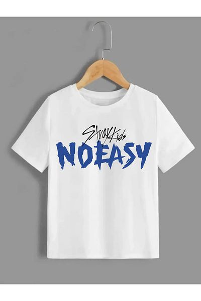 Pisa Art Тениска Stray Kids Maniac Noeasy (унисекс) за деца и тийнейджъри, висококачествена материя