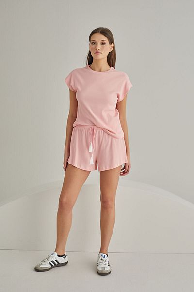 NBB 100% Cotton Tassel Detailed Joy Shorts Set