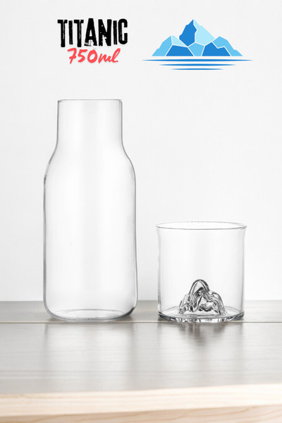Genel Markalar Titanic Başucu sürahisi Cam Sürahi 0,75 LT (750ML)
