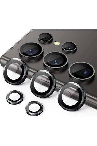 Rivor Samsung Galaxy S24 Ultra Uyumlu Kamera Lens Koruyucu Temperli Cam Kamer...