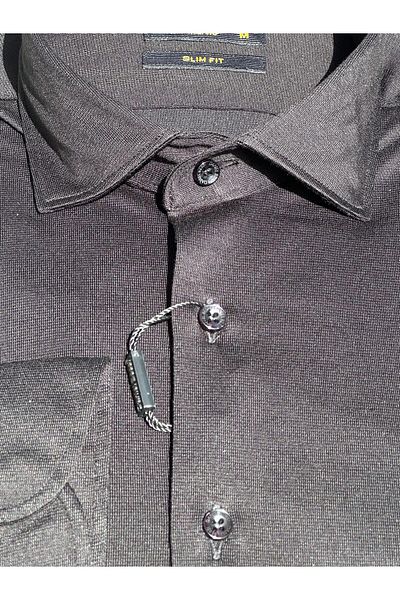 Daniel Bessi Buttoned Slim Fit Knitted Men's Shirt