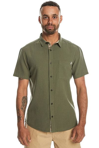 Quiksilver Ανδρικό πουκάμισο Time Box EQYWT04558-GPH0