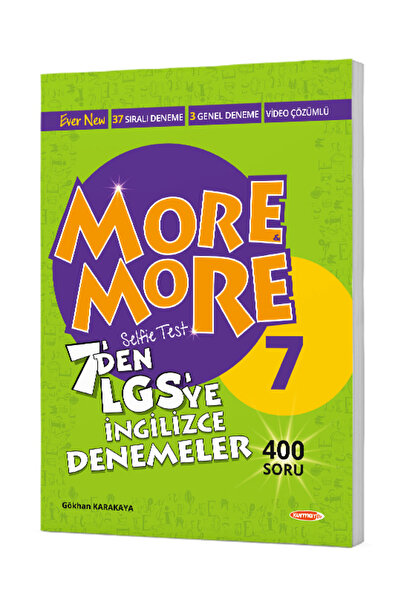 Kurmay ELT 7.SINIF MORE & MORE SELFIE TEST (ÜNİTE DENEMELERİ) / 9786057790132