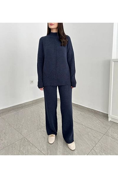 Lavanta Tekstil Knitwear Raglan Sleeve Double Set