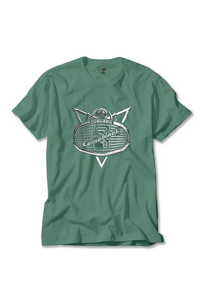 Z zepplin Scorpions Come Black Green T-Shirt
