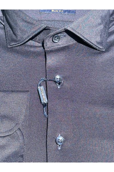 Daniel Bessi Buttoned Slim Fit Knitted Men's Shirt