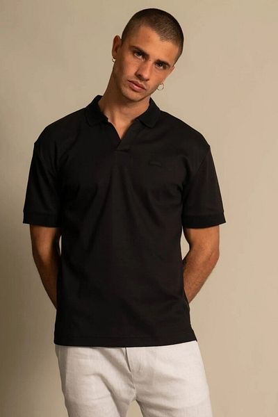 Calvin Klein Pánské černé polo tričko K10k111193beh