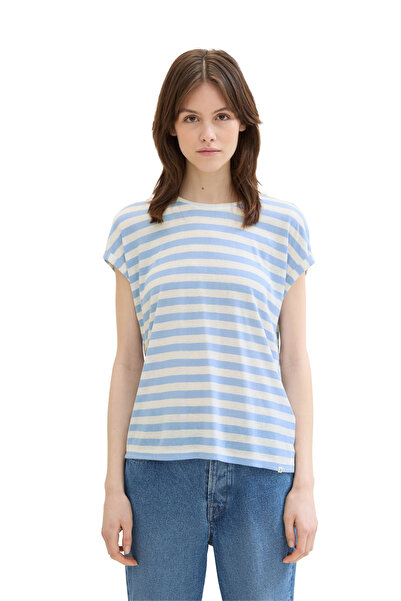 Tom Tailor Denim křupavé pruhované tričko
