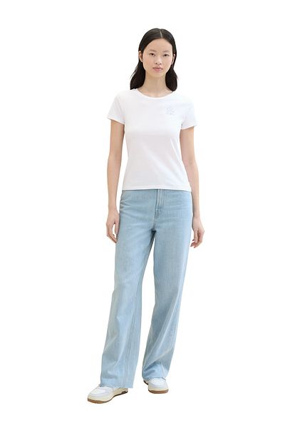 Tom Tailor Denim fitted print T-Shirt