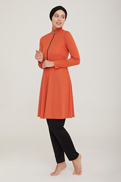 ROZAMAY Boneli Lycra Hijab Swimsuit - Zippered Beachwear| Rozamay 9020