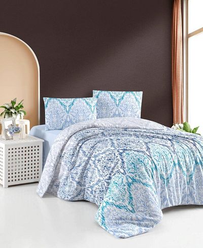 Mulberry Комплект завивки Milyos за единична завивка с еластичен чаршаф 160x220