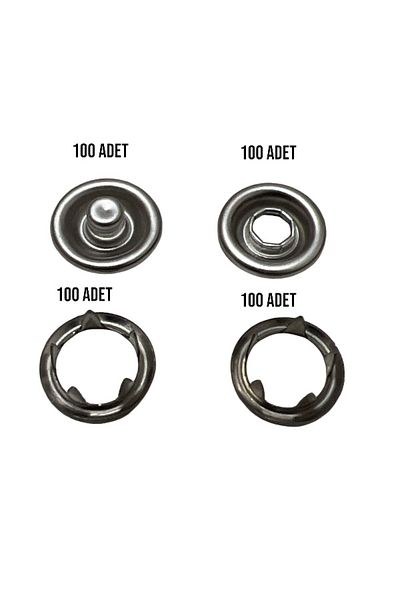 hy ticaret Click, Snap, 9.5 Mm "Shirt and Baby Snap - Set of 100