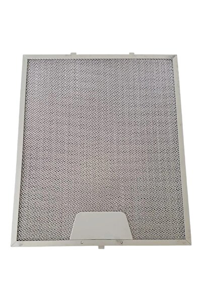 Popüler Siemens LC64PCC50T Uyumlu Davlumbaz Metal Yağ Filtresi 25x30 Cm Tırnaklı