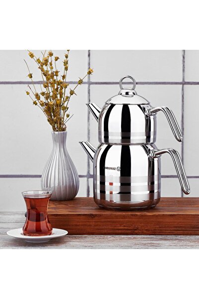 KORKMAZ Astra Çaydanlık Takımı  =İNDÜKSİYON TABANLI=