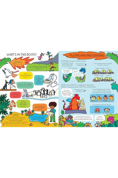 Usborne Lift the Flap Multiplying and Dividing