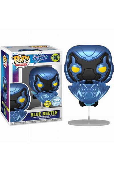 Funko Funko POP!Blue Beetle - GITD#1407 Exclusive Figure