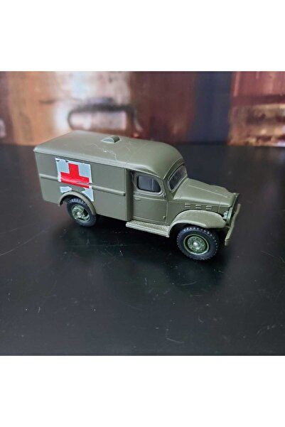 kho military design 10X3.5X4.5 Cm. Toy Military Ambulance (Quality Hard Plastic)
