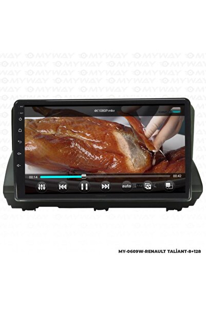 MYWAYY Araç Multimedya Renault Taliant Android 12 Carplay 4Gb Ram + 64Gb Hdd ...