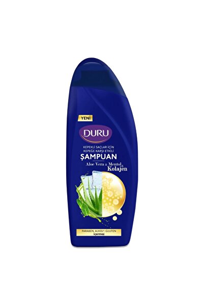 Duru Aloe Vera&mentol&kolajen Kepeğe Karşı Etkili Şampuan 6 x 500 Ml