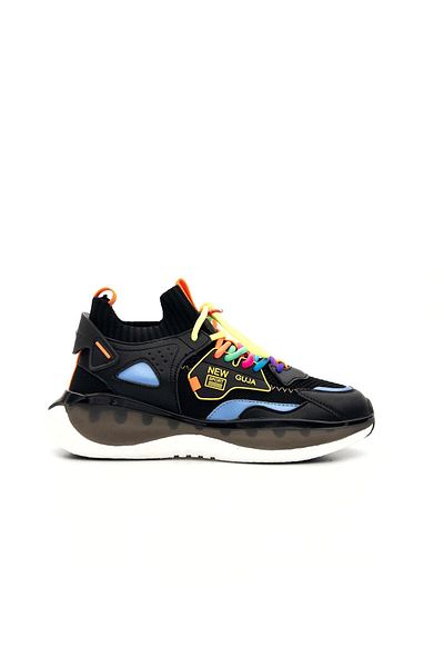 Guja 24Y433-7 Pantofi sport elastici cu șireturi colorate pentru femei