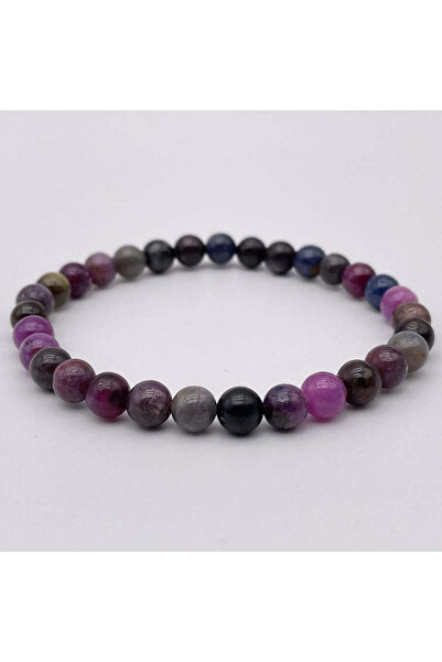 Padore Accessory الياقوت متعدد الألوان يطلق الطاقة الإبداعية: سوار من الحجر الطبيعي للجنسين