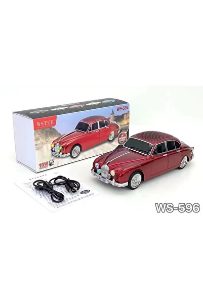 JUNGLEE KLASİK JAGUAR MODEL ARABA BLUETOOTH HOPARLÖR MP3 MÜZİKÇALAR LED IŞIKL...