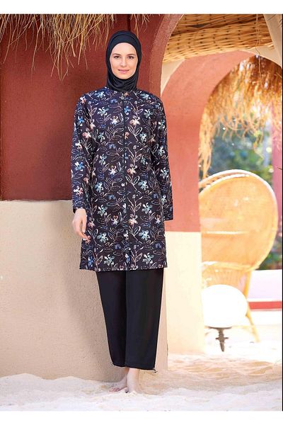 ROZAMAY Woman Full Hijab Black C0T9N2O9