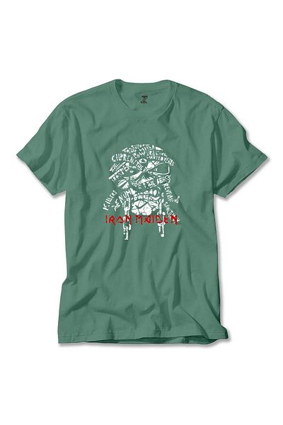 Z zepplin Μακρυμάνικο μπλουζάκι Iron Maiden Green