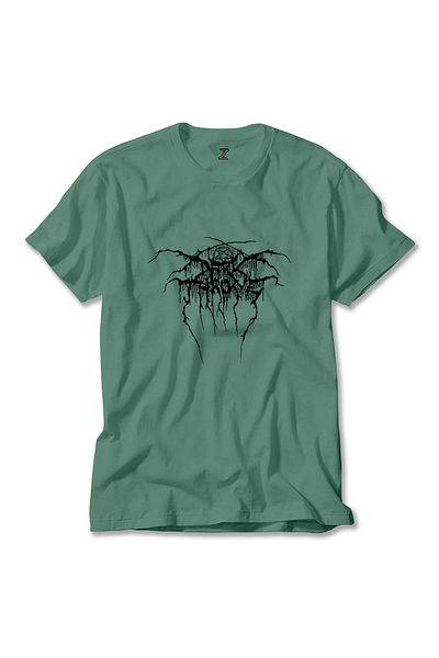 Z zepplin Πράσινο T-shirt Darkthrone Logo2